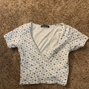 Floral brandy melville top